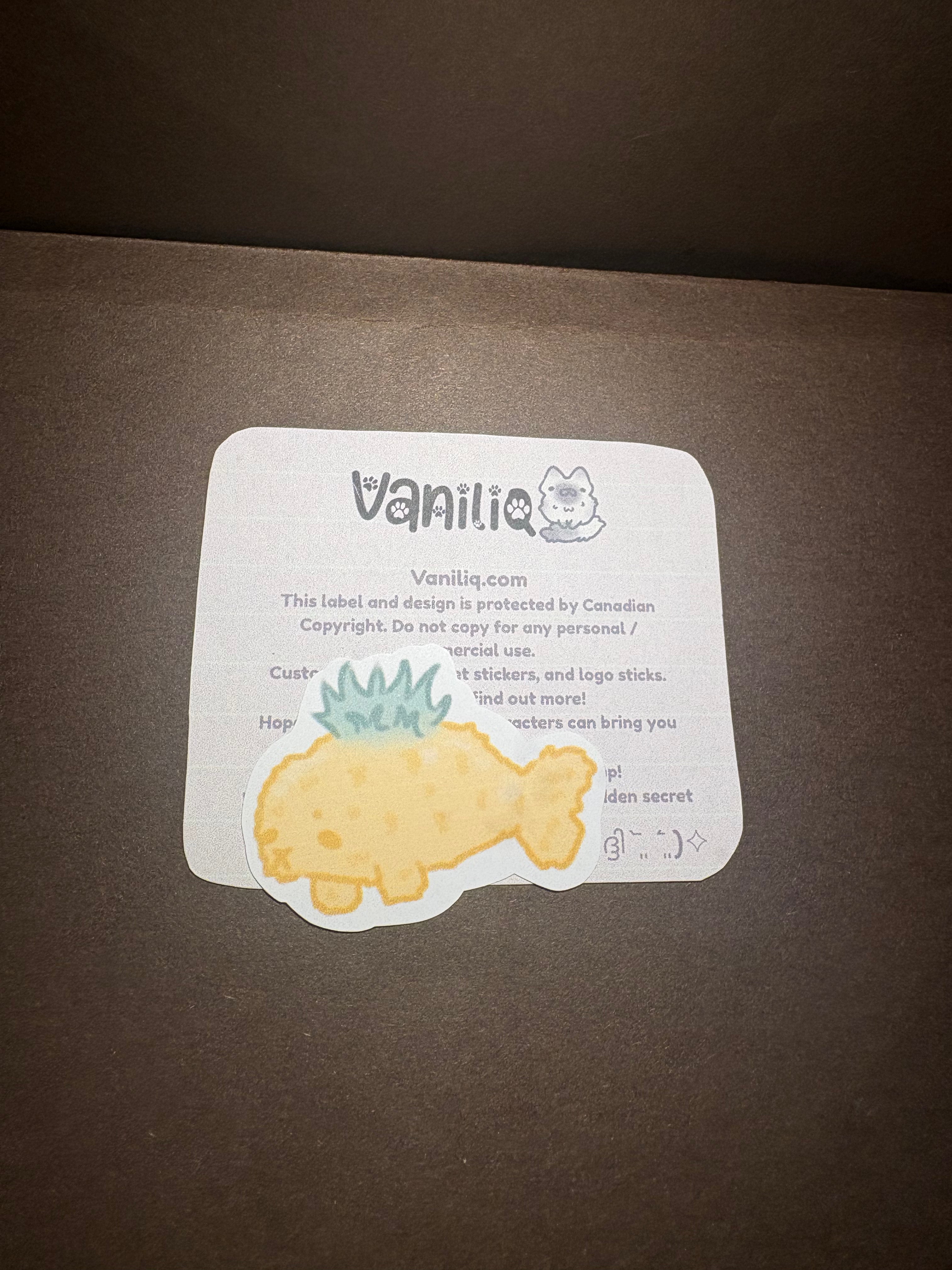 Pineapple Seal Stickers
