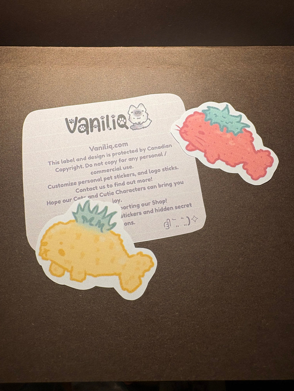 Pineapple Seal Stickers